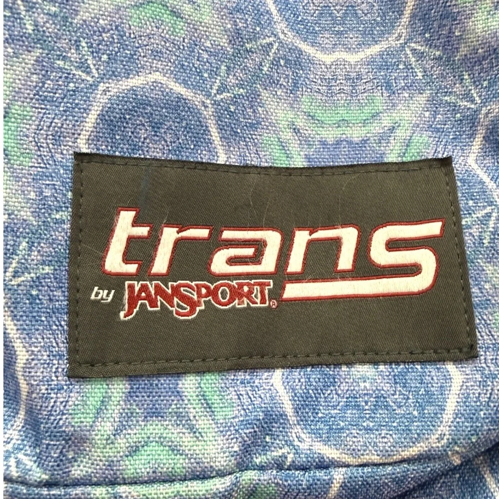 Trans by JanSport Backpack Unisex OS Blue Geometric Kaleidoscope School Travel
